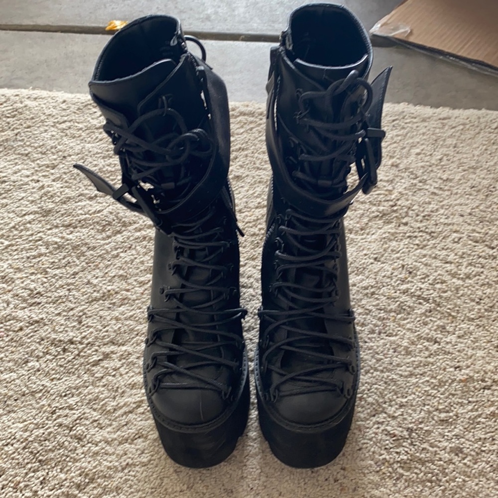 Black Platform Boots